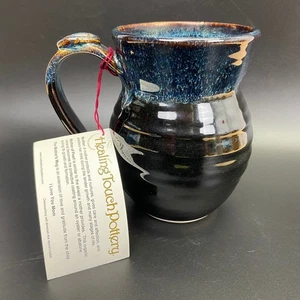 Vintage neu Healing Touch Keramik Mutterbecher mit Perlmutt glasiert - Bild 1 von 10