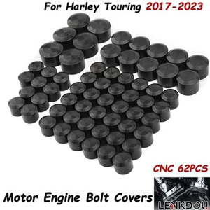 Tapa de cubierta de perno de motor para Harley Touring Street Glide Road King Softail FL - Imagen 1 de 10