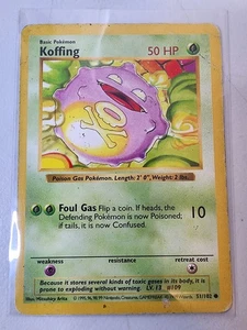 Juego base Koffing 051/102 (sin sombras) regular MP - Imagen 1 de 2