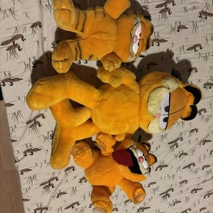 Vintage Garfield Plüsch 3 Stück! Sauber! - Bild 1 von 10