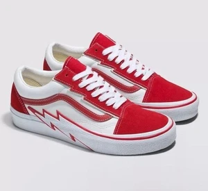 Vans Old Skool Bolt 2-Tone Red/True White Sneaker Low-Top Schuhe US Herren 10,5 NEU - Bild 1 von 5