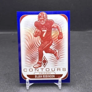 Bijan Robinson 2025 Panini Phoenix#2 Contours Blue SP 60/199 Falcons JL5 - Picture 1 of 2