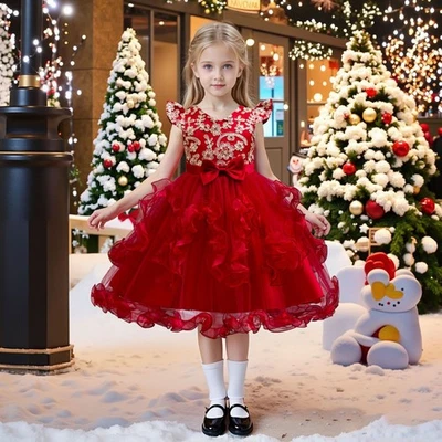 Vestidos de casamento florista infantil menina concurso formal vestido princesa - Imagem 1 de 4