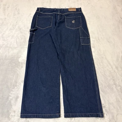 Vintage Y2K Rocawear Baggy Carpenter Jeans Men’s Size 42x33 11.5” Leg Opening - Image 1 of 4