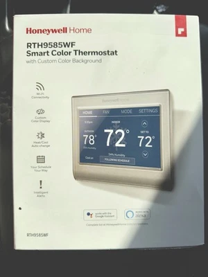 Honeywell RTH9585WF Thermostat -BRAND NEW - Wi-Fi - Smart Color Touchscreen - Image 1 of 4