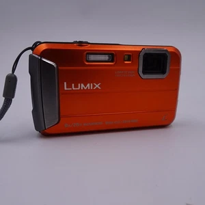 Panasonic Lumix DMC FT30 Digitalkamera Digicam Orange 16.1 MP Zustand gut - Bild 1 von 5