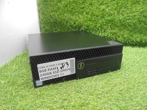 Dell Optiplex 3070 SFF i5-9500 3.0Ghz 8GB RAM 240GB SSD WINDOWS 11 PC TOWER SLIM - Picture 1 of 3