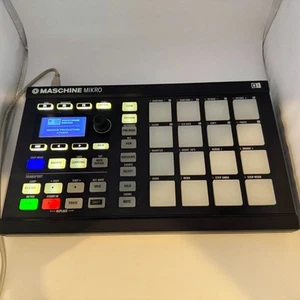 Native Instruments Maschine Mikro MK2 Drum Machine Controller w/ USB Cable - Picture 1 of 9