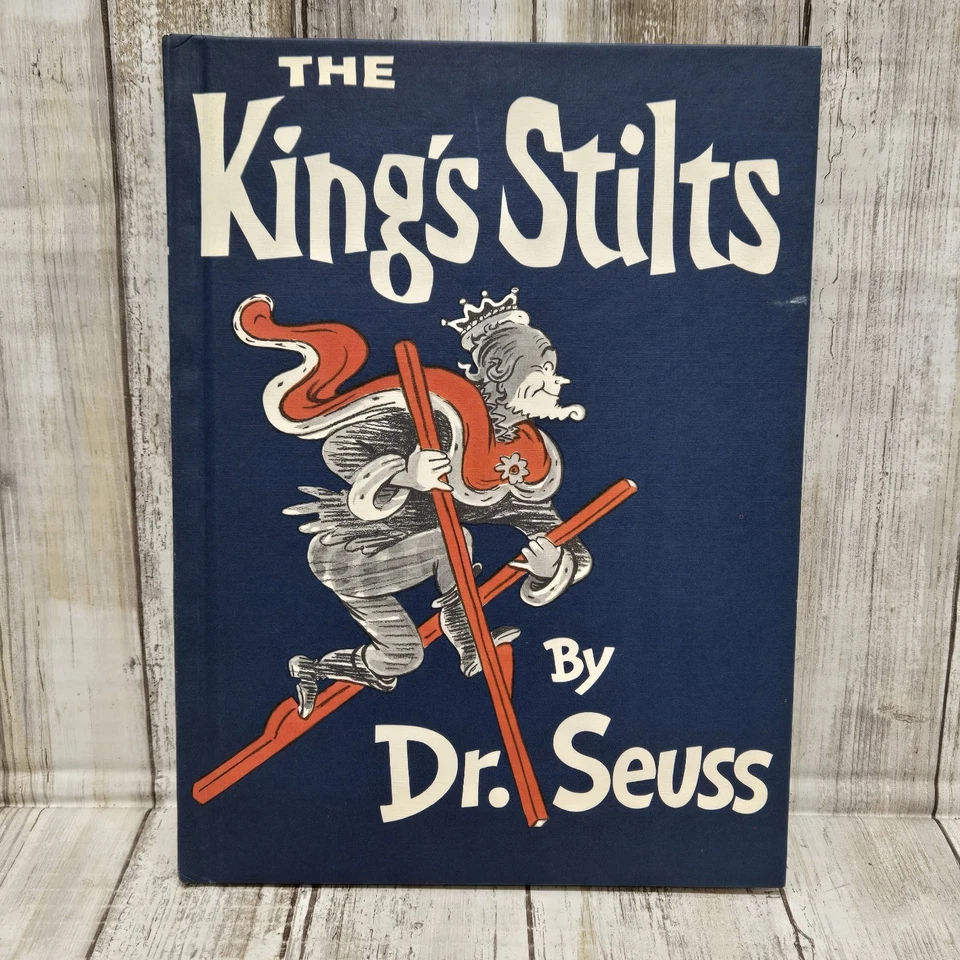 The King's Stilts By Dr Seuss 1967 Random House HC 1st Book Club Edition - Image 1 of 4