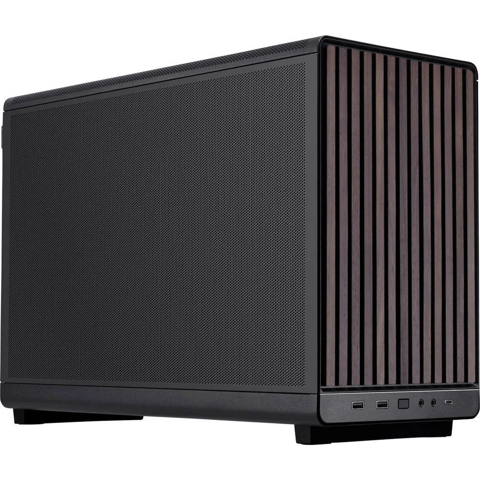 Lian Li Lian Li DAN Cases A3-mATX Wood Edition PC-Gehäuse, Micro-ATX - Walnuss, - Bild 1 von 4