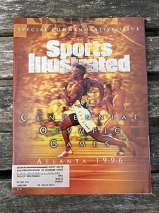 1996 SPORTS ILLUSTRATED SPECIAL COMMEMORATIVE ISSUE- OLYMPIC GAMES-ATLANTA - Picture 1 of 2