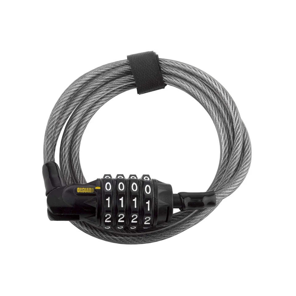 OnGuard Terrier Combo 4' x 6mm Resetteble Combo Cable Lock - Imagem 1 de 1