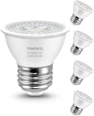 Short Neck Spotlight LED Bulbs, 60W Equivalent, Curio Cabinet Daylight 5000k  - Image 1 of 4