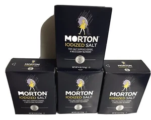 16 Pfund MORTON JODIERTER TISCH SALZEN REIBEN BRATEN REIBEN MARINADE RESTAURANT SALZ - Bild 1 von 10