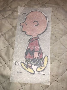 Charlie Brown Iron-On Transfer ~ Vintage - Bild 1 von 1