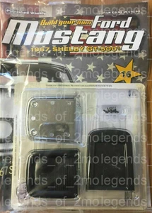 DEAGOSTINI BAUEN SIE IHREN EIGENEN FORD MUSTANG 1967 SHELBY GT-500 - AUSGABE 16 - NEU - Bild 1 von 1