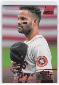 2022 Stadium Club Jose Altuve Red Foil #160 - Picture 1 of 2