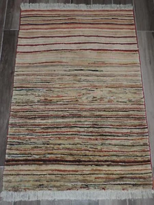 2x4ft. Handmade Afghan Chobi Wool Rug - Picture 1 of 9