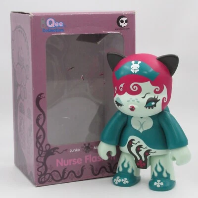 QEE COLLECTION Nurse Flash-It 8" Vinyl Figure - Toy2r/Junko Mizuno (2007) w/ Box - Image 1 of 4