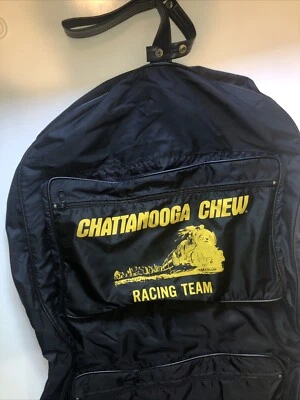 "Bolsa de transporte colgante Nascar Chattanooga Chew Racing Pit Crew 40"" X 22"" emitida por el equipo" Foto 1 de 4