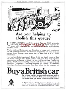 Anuncio de 1928 para Nobel Ltd. 'BELCO' Acabados de Vehículo Motorizado Anuncio Impreso Original 728B - Imagen 1 de 1