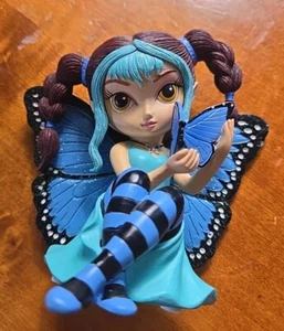 Jasmine Becket-Griffith Figurine PEACEFULL FLUTTERS Butterfly Collection. 0262 - Picture 1 of 7