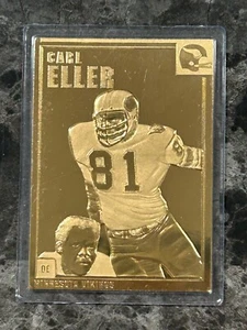 Danbury Mint 1999-2001 22K Gold Legends - #24 Carl Eller @QF08 - Imagen 1 de 2