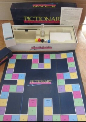 Vintage Pictionary 1993 The Classic Game of Quick Draw. ¡ENVÍO RÁPIDO!  Foto 1 de 2