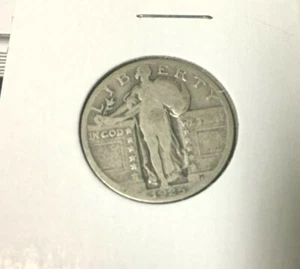 1925-P Standing Liberty Quarter 90% Silver 1925 P Inventory #167 Nice Coin - Picture 1 of 2