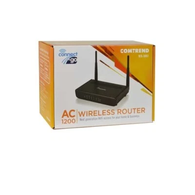 CONNEX-Comtrend Wireless-1Gbs-AC1200 Dual-Band Router w/MIMO Technology WR-5887 - Image 1 of 3