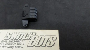 Switch Bots Evil Megabot Weapon Black Fist Hand Part Accessory LJN - Picture 1 of 2