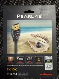 AudioQuest Pearl HDMI Cable with Ethernet Connection - 2.25m - Picture 1 of 1