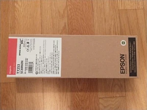 2024 Genuine Epson Magenta DG Ink T7253 SC6M60N SureColor SC-F2000 SC-F2100 Seal - Picture 1 of 1