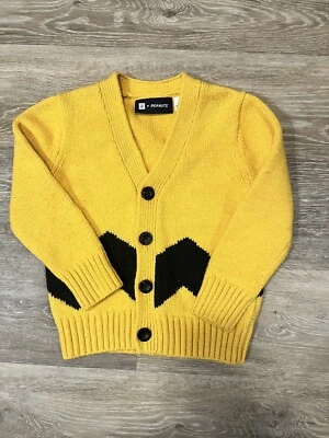 Cárdigan Gap Peanuts Charlie marrón para niños pequeños 18-24 meses Foto 1 de 4