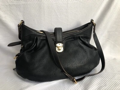 Auténtico Bolso Bandolera Louis Vuitton Cuero Mahina Negro Foto 1 de 4