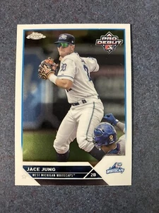 2023 JACE JUNG Topps Pro Debut Chrome Prospect Card #PDC-24 Detroit Tigers MLB - Picture 1 of 2