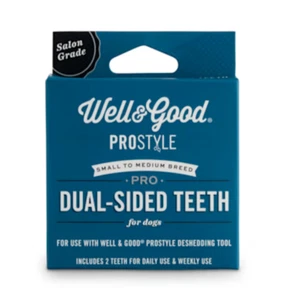 WELL & GOOD PROSTYLE Doppelseitige Zähne Enthüllen Ersatz HUNDE KLEIN - MEDIUM - Bild 1 von 3