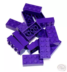 LEGO Clásico - Bolsa de 3 Buck - 15 Piezas Ladrillo 2x4 - Púrpura - Nuevo - 3001 - Imagen 1 de 4