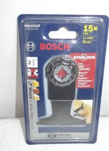 Bosch OSL212JF Starlock Oscillating Extra Clean Plunge Cut Blade, 2-1/2" H24 - Picture 1 of 1