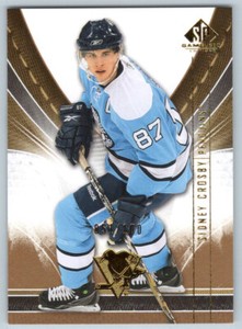 2009-10 SP Game Used GOLD Sidney Crosby #77 /100 Hockey Parallel