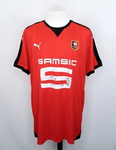 STADE RENNAIS FC 2015-16 HOME SHIRT XXL - MAILLOT VINTAGE PUMA RENNES - Imagen 1 de 16