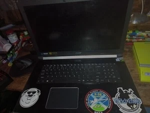 NICHT BOOTEN Acer Aspire A717-72G-700J N17C3 17,3"-Laptop unvollständig wie abgebildet Teile - Bild 1 von 5