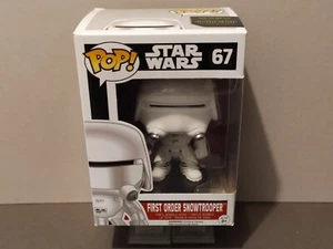 FUNKO POP STAR WARS Figurine 10 cm FIRST ORDER SNOWTROOPER 67 - Imagen 1 de 7