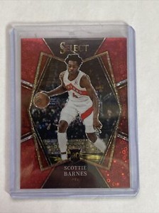 2021-22 Panini Select Prizm Red #111 Scottie Barnes SSP RC /49 Premier Level AWT