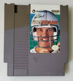 JOHN ELWAY'S QUARTERBACK: 1989 NES Nintendo Cart Tested & Working Football