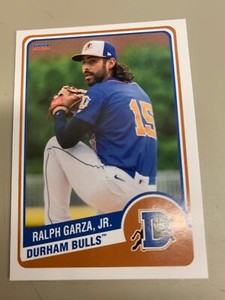 Ralph Garza Jr 2022 Durham Bulls Team Card