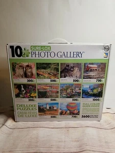 Sure-Lox Fotogalerie Box 10er Set Deluxe Puzzle 5600 Teile NEU 99102-6 - Bild 1 von 9