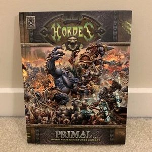 Warmachine Hordes Primal MKII Monstrous Miniature Combat Hardcover Book PIP 1034 - Picture 1 of 13