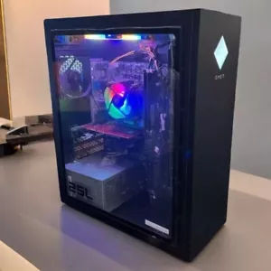 Gaming PC RGB Desktop UP i7-6700 64GB RAM 2TB SSD 3TB HDD RTX 3050 WIFI WIN10 - Picture 1 of 6