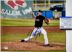 Foto firmada de MICHAEL KOPECH 11x14 RED SOX y BLANCA SOX (PSA de autenticidad) Salem - Imagen 1 de 4